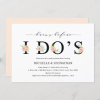 Elegant Romance Wedding Rehearsal Dinner Invites