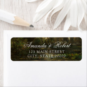 Elegant Romantic Fine Art Wedding Return Address