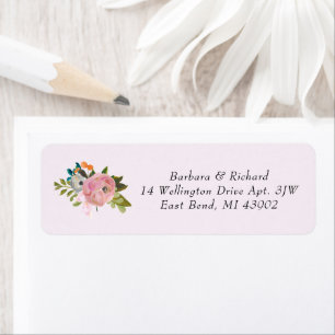 Elegant Romantic Handpainted Floral Wedding
