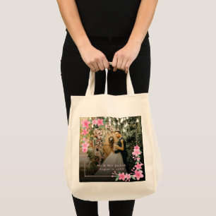 Elegant Romantic Happy Valentine's Day Tote Bag