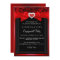 Elegant Romantic Heart Engagement Party Invitation