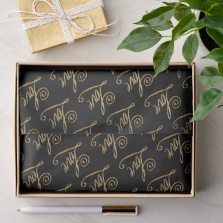 Elegant, Romantic, Love Tissue Paper