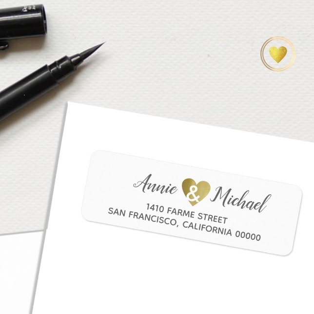 Elegant romantic wedding bride groom address (Creator Uploaded)