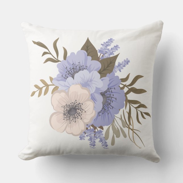 Elegant Rose Cushion (Front)