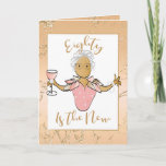 Elegant Rose Gold 80th Birthday Card for Her<br><div class="desc">Is that Fabulous person celebrating their 80th birthday?  This classy card can be personalised with her name and your birthday greeting!</div>