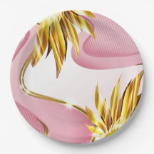 Elegant Rose Gold Flame 