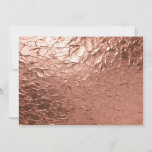 Elegant Rose Gold Template Blank