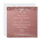 Elegant Rose Gold Wedding Diamonds Bow Glitter