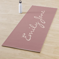 Elegant Rose Handwritten Script Name Custom