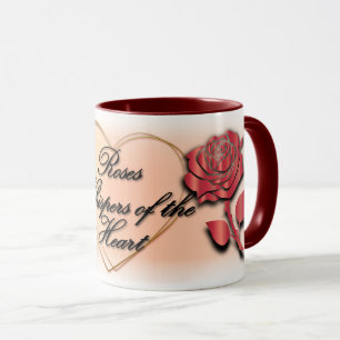 Elegant Rose Mug Collection