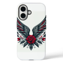 Elegant Rose Print Mobile Cover – Style & Protecti