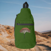 Elegant Rowan Tree Design on a Smart Green 