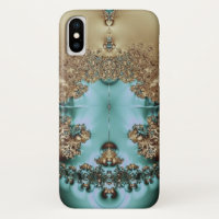 Elegant Royal Gold and Aqua
