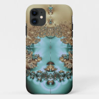 Elegant Royal Gold and Aqua