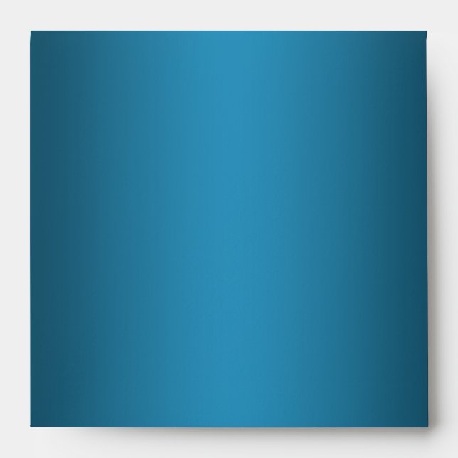 Elegant Royal Navy Blue Linen Envelopes (Front)