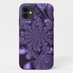Elegant Royal Purple Liquid Sparkle Case-Mate iPhone Case