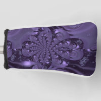 Elegant Royal Purple Liquid Sparkle