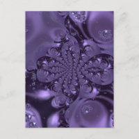 Elegant Royal Purple Liquid Sparkle