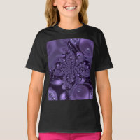 Elegant Royal Purple Liquid Sparkle