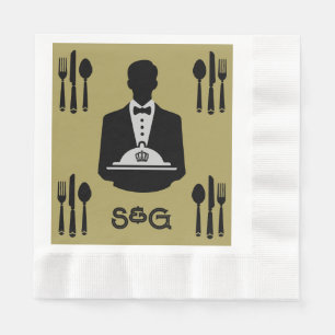 Elegant Royal Themed Luxury Napkin