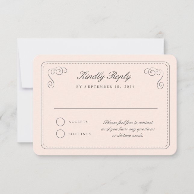 Elegant RSVP (Front)