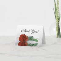Elegant Rust Orange Rose Wedding Photo Inside