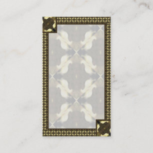 Elegant Rustic Abstract Pattern Business Card