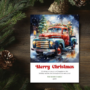 Elegant rustic Christmas scene vintage holiday