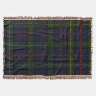 Elegant Rustic Classic Malcolm Tartan Plaid Throw Blanket