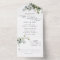 Elegant Rustic Eucalyptus Leaves Greenery Wedding