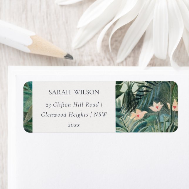 Elegant Rustic Exotic Tropical Rainforest Address (Insitu)