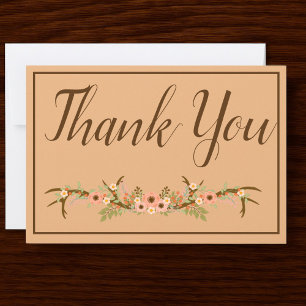 Elegant Rustic Thank You