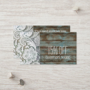 elegant rustic white lace blue barn wood discount