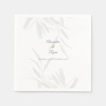 Elegant Sage Green Botanical Cocktail