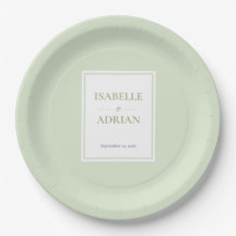 Elegant Sage Green Engagement Party
