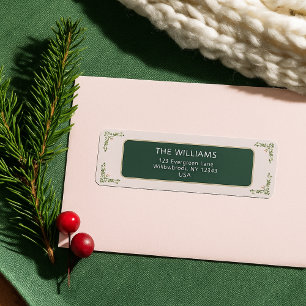 Elegant Sage Green Floral Custom Family 