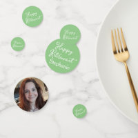 Elegant Sage Green Happy Retirement Party