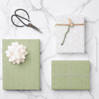 Elegant Sage green simple and minimal gift  Wrapping Paper Sheet