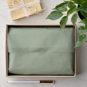 Elegant Sage Green Tissue Paper for Gift Wrapping