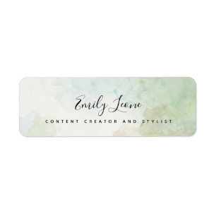 Elegant Sage Green Watercolor