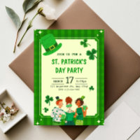 Elegant Saint Patrick's Day Party Invitation