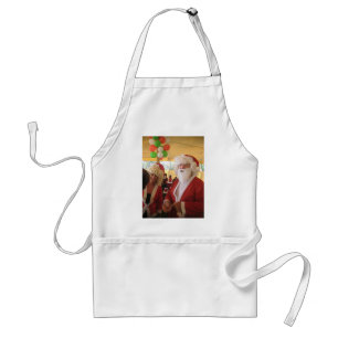 Elegant Santa Collection. Standard Apron