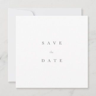 Elegant Save the Date