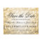 Elegant Save The Date Gold Glitter Lights