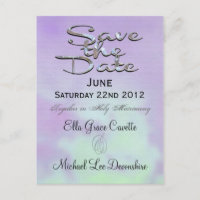 Elegant Save The Date High Noon Wedding Reminder