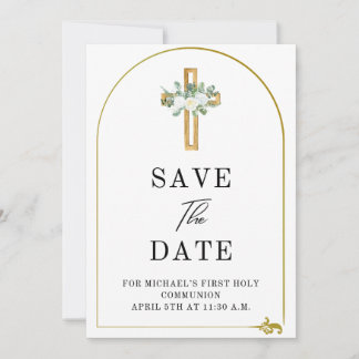 Elegant Save the Date Invitation
