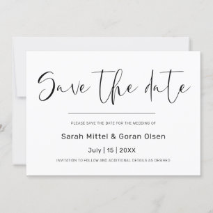  Elegant Save the date Invitation
