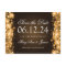 Elegant Save The Date Sparkling Lights Gold