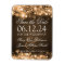 Elegant Save The Date Sparkling Lights Gold