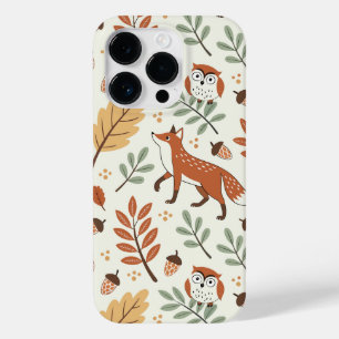 Elegant Scandinavian Fall Pattern Case-Mate iPhone 14 Pro Case